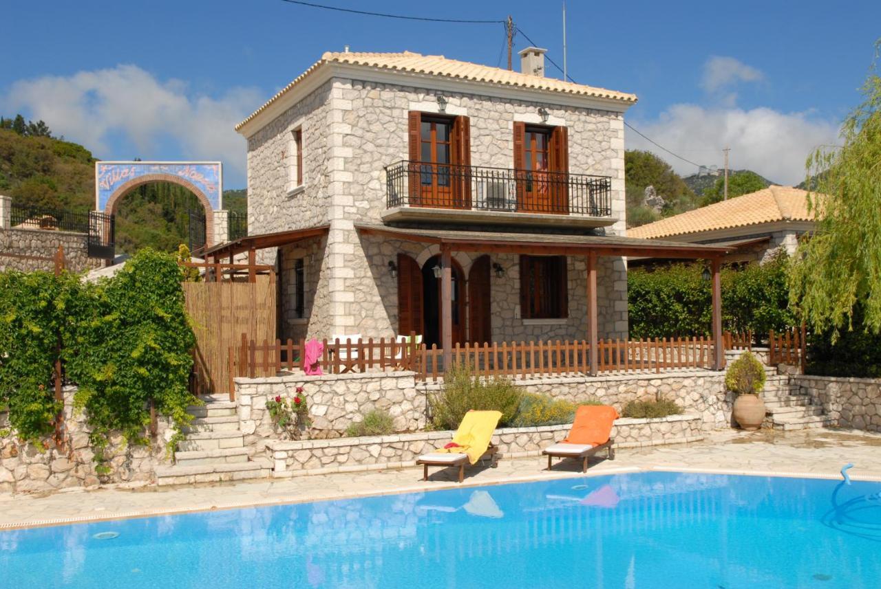 Lefkada Villas By Omikron Selections Vavkeri Luaran gambar