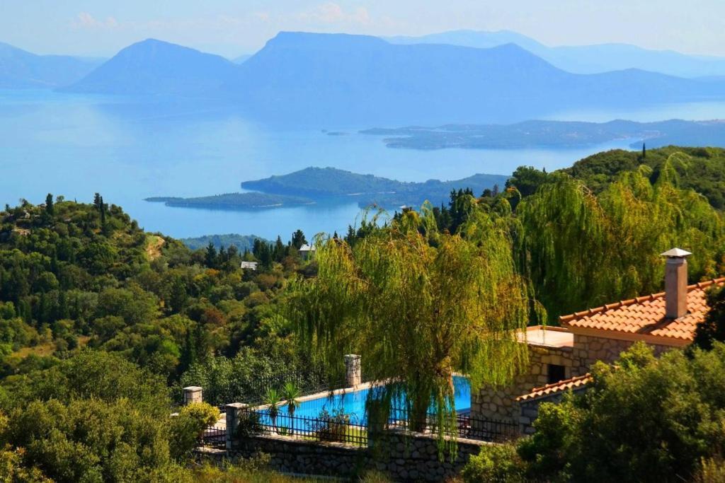 Lefkada Villas By Omikron Selections Vavkeri Luaran gambar