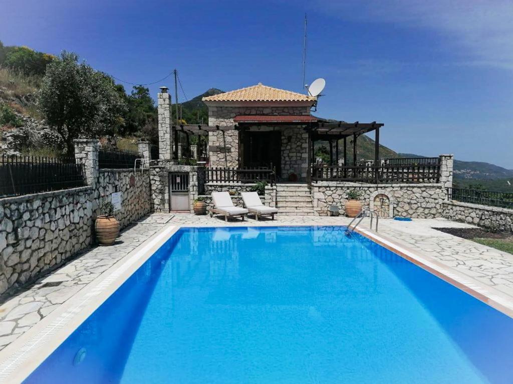 Lefkada Villas By Omikron Selections Vavkeri Luaran gambar